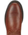 Ariat Sierra Cowboy Work Boots - Round Toe, Bronze, hi-res