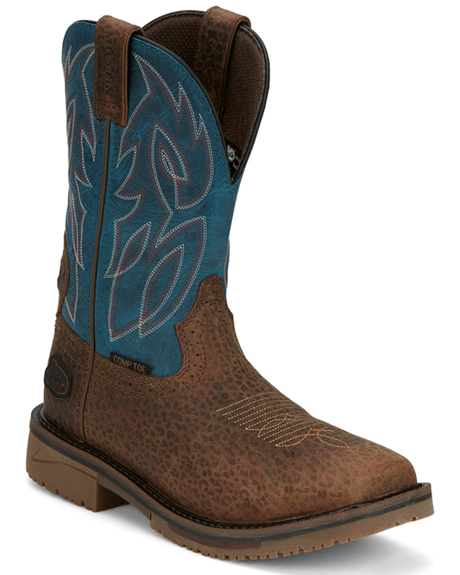 Justin work boots composite toe clearance
