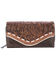 Montana West Women's Brown Trinity Ranch Tooled Collection Wallet, Coffee, hi-res