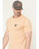 Image #2 - Troll Co Men's Pay Me Short Sleeve Graphic T-Shirt, Tan, hi-res