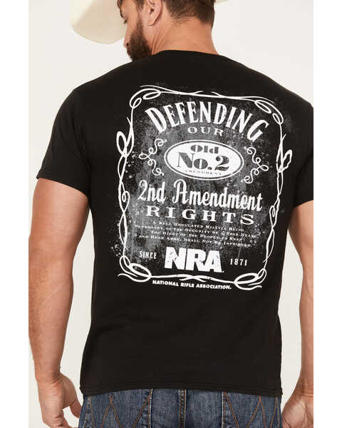 Image #2 - Buck Wear Men's NRA Old No. 2 Short Sleeve Graphic T-Shirt, Black, hi-res