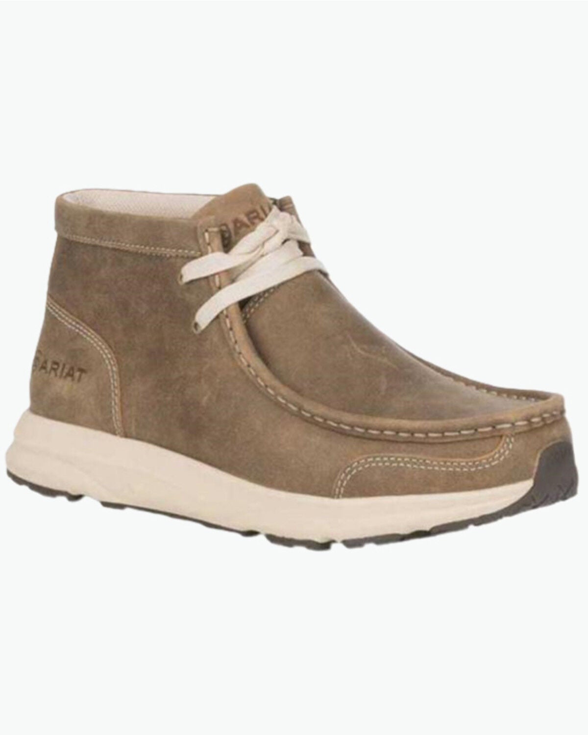 Image #1 - Ariat Women's Spitfire Brown Bomber Boots - Moc Toe, Brown, hi-res
