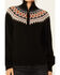 Image #3 - Shyanne Women's Extra Zip Front Mock Neck Sweater , Black, hi-res