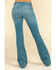 Kimes Ranch Women's Light Wash Mid Rise Lola Soho Fade Trouser, Blue, hi-res
