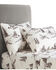 Image #1 - HiEnd Accents 200TC Cotton White Pine 4 Piece Sheet Set - Twin Size, White, hi-res