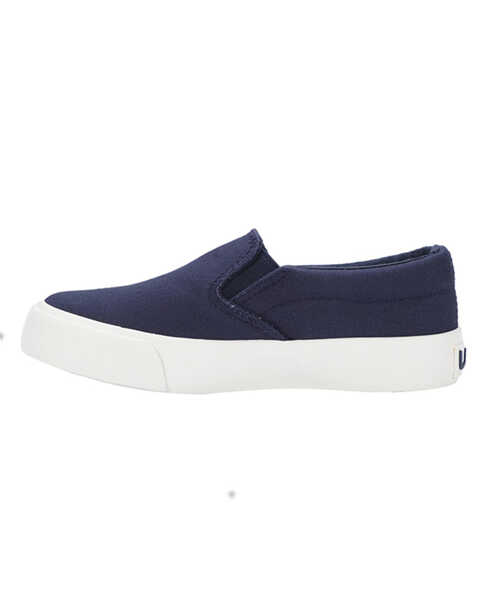 Image #3 - Lamo Footwear Boys' Piper Slip-On Casual Shoes - Round Toe , Navy, hi-res