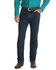 Image #2 - Wrangler Men's Premium Performance Cowboy Cut Vintage Stone Slim Jeans , Indigo, hi-res