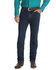 Image #2 - Wrangler Men's Premium Performance Cowboy Cut Vintage Stone Slim Jeans, Indigo, hi-res