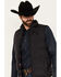 RANK 45 Men's Reversible Puffer Vest, Lt Brown, hi-res