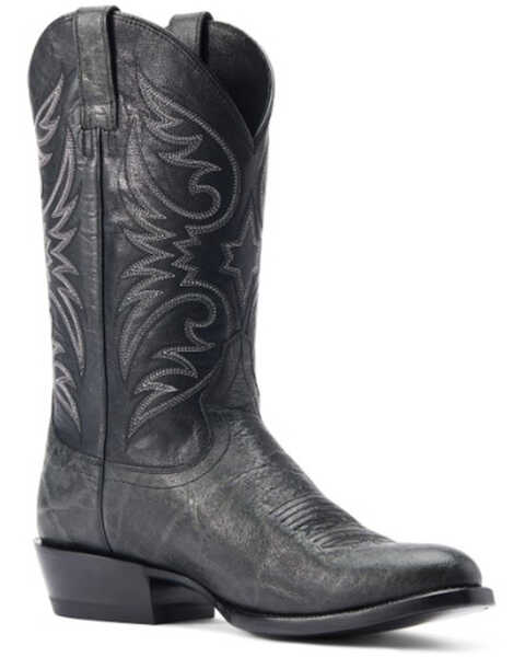 Ariat Men's Bankroll Western Boots - Medium Toe, Black, hi-res