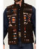 Image #3 - RANK 45&reg; Men's Southwestern Print Softshell Vest, Coffee, hi-res