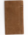 Image #2 - Cody James Men's Hair On Praying Cowboy Leather Checkbook Wallet, Brown, hi-res