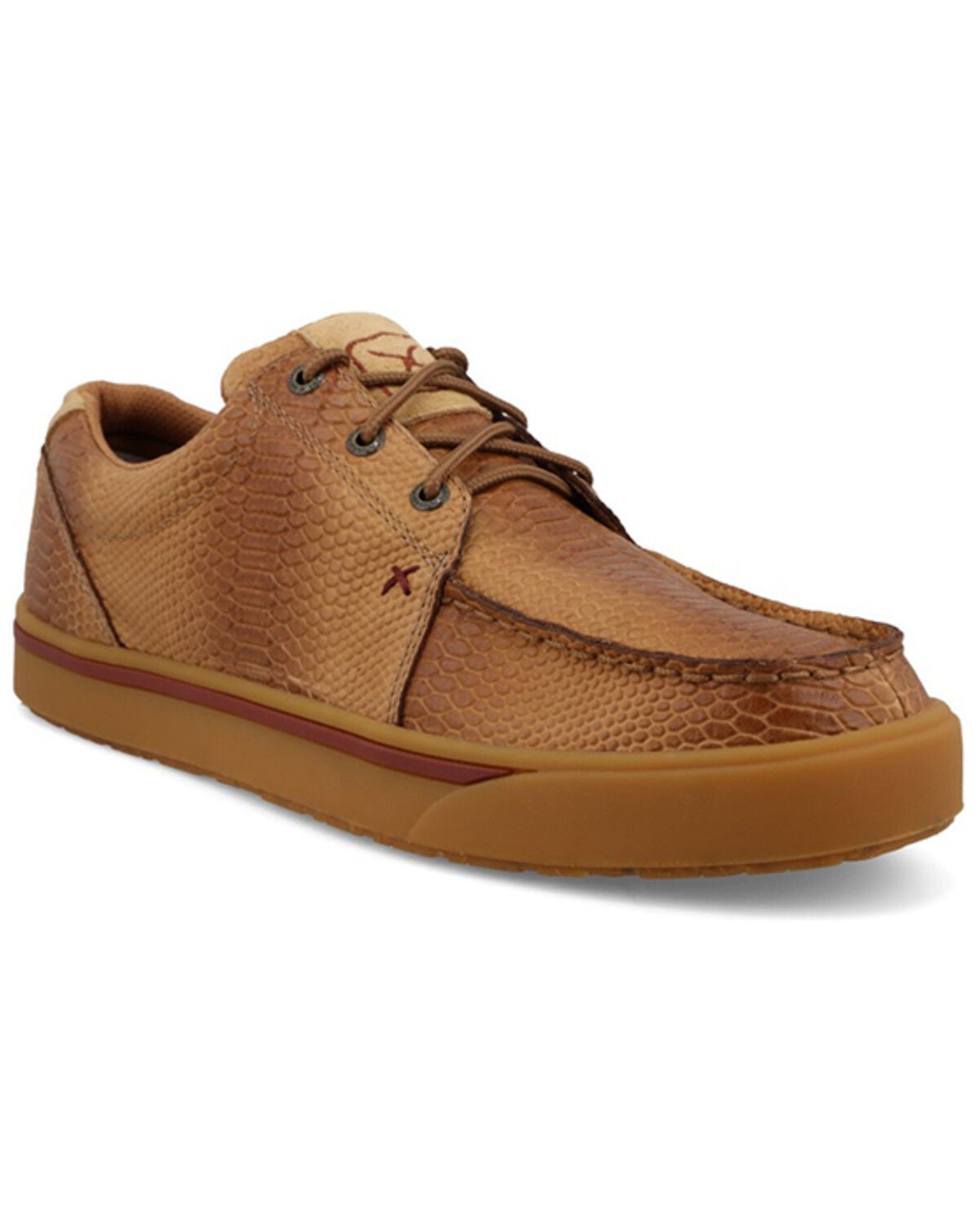 Twisted X Men's Casual Kicks - Moc Toe, Camel, hi-res