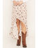 Image #2 - Wild Moss Women's Western Conversational Print High-Low Midi Skirt, Ivory, hi-res