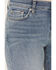 Image #4 - 7 For All Mankind Women's Dojo Tailorless Light Wash Mid Rise Flared Stretch Denim Jeans, Light Wash, hi-res