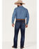 Image #3 - Wrangler Retro Men's Arvada Dark Wash Stretch Relaxed Bootcut Jeans, Dark Wash, hi-res