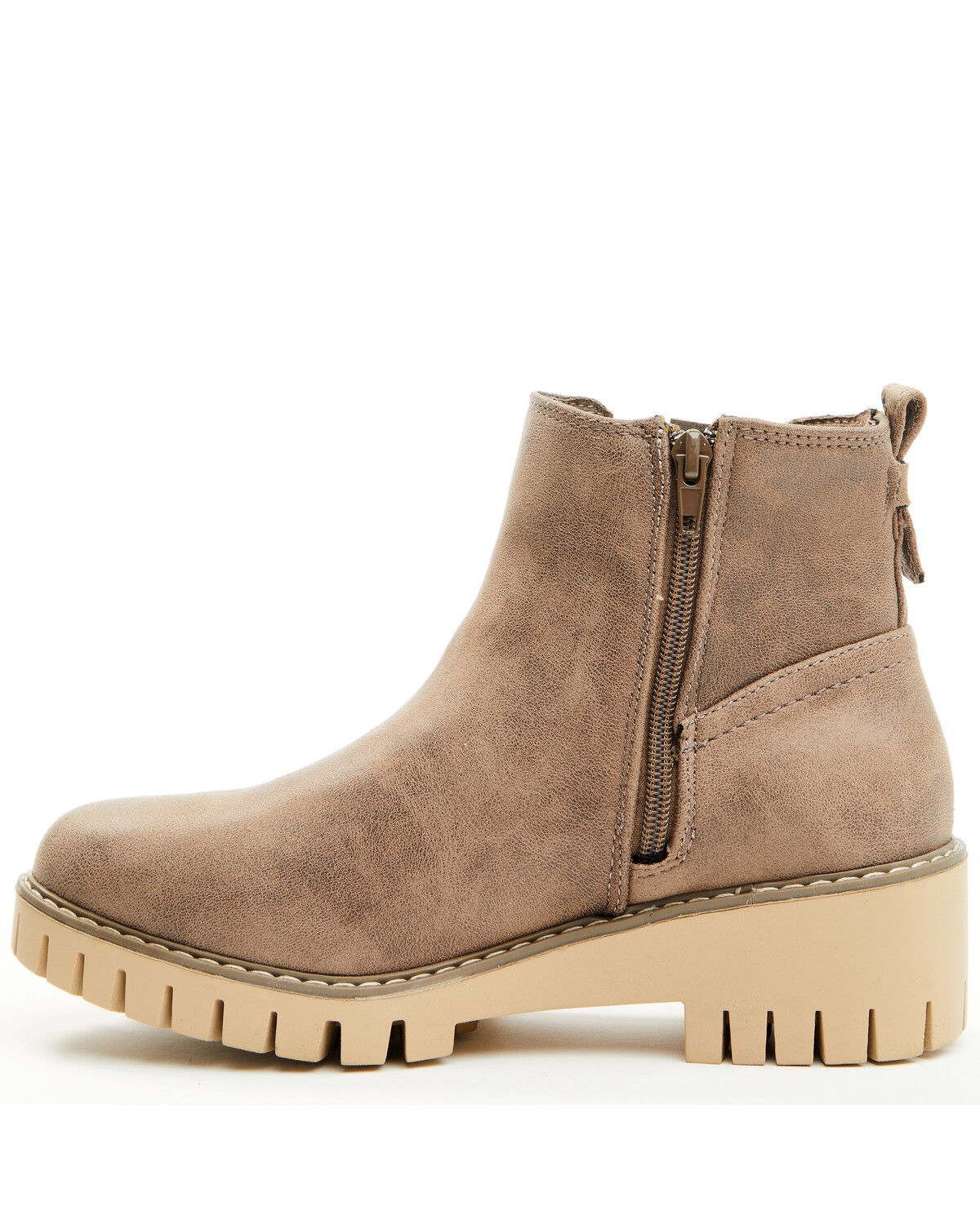 Image #3 - Very G Women's Pasadena Fashion Booties - Round Toe, Taupe, hi-res
