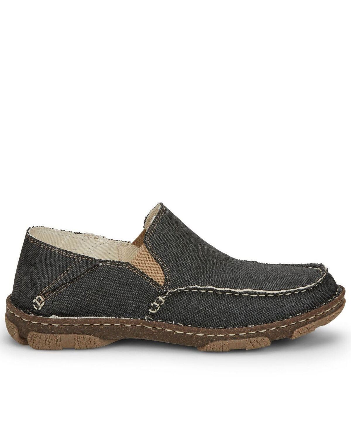 tony lama canvas slip on