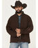 Image #1 - Ariat Men's Solid Concealed Carry Softshell Jacket - Big, Chocolate, hi-res