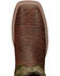 Image #6 - Justin Men's Mingus Benedictine Western Boots - Square Toe, Tan, hi-res