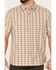 Image #3 - North River Men's Cozy Cotton Plaid Short Sleeve Button Down Western Shirt , Mustard, hi-res
