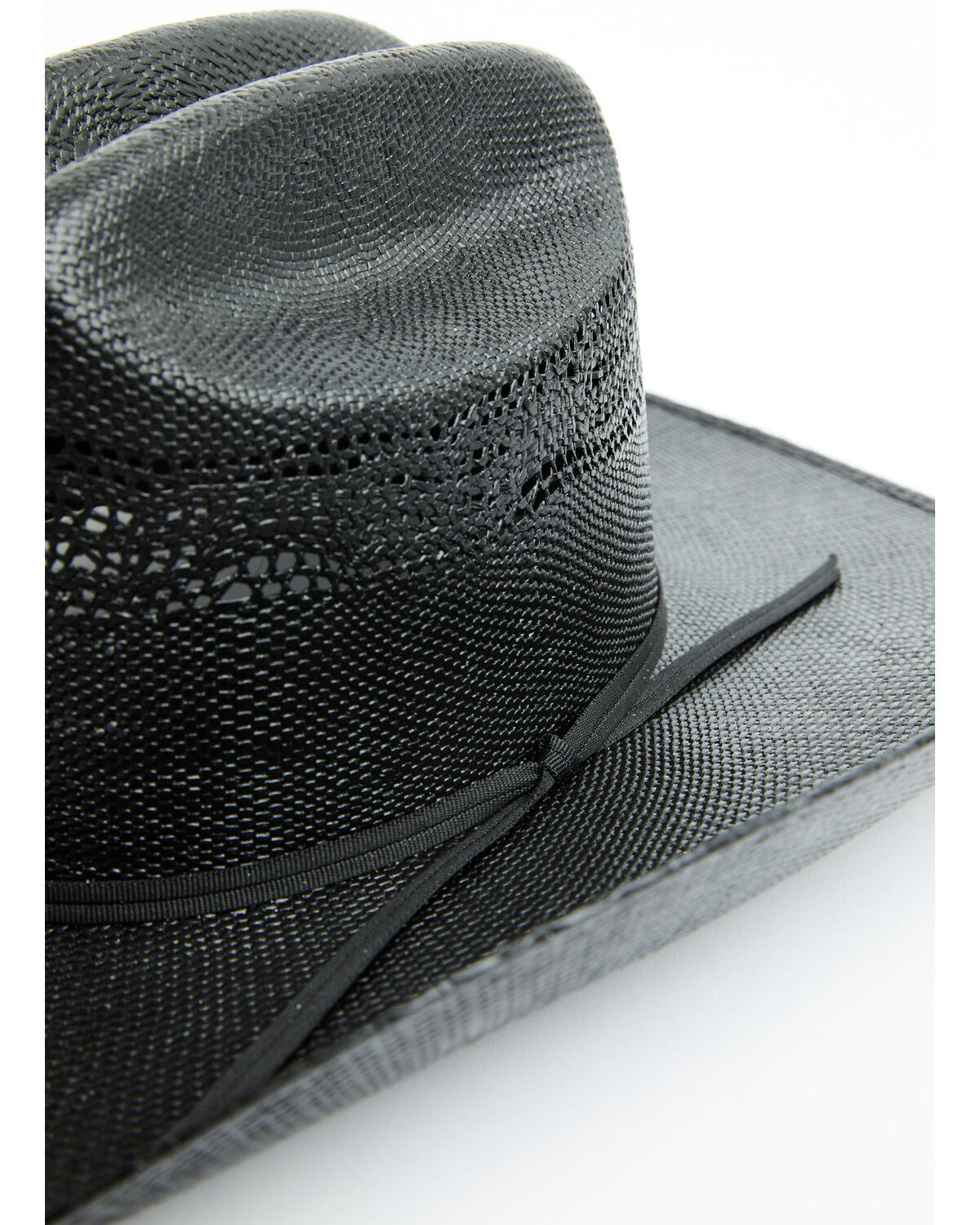 Image #2 - Cody James Men's Bangora 15X Straw Cowboy Hat, Black, hi-res