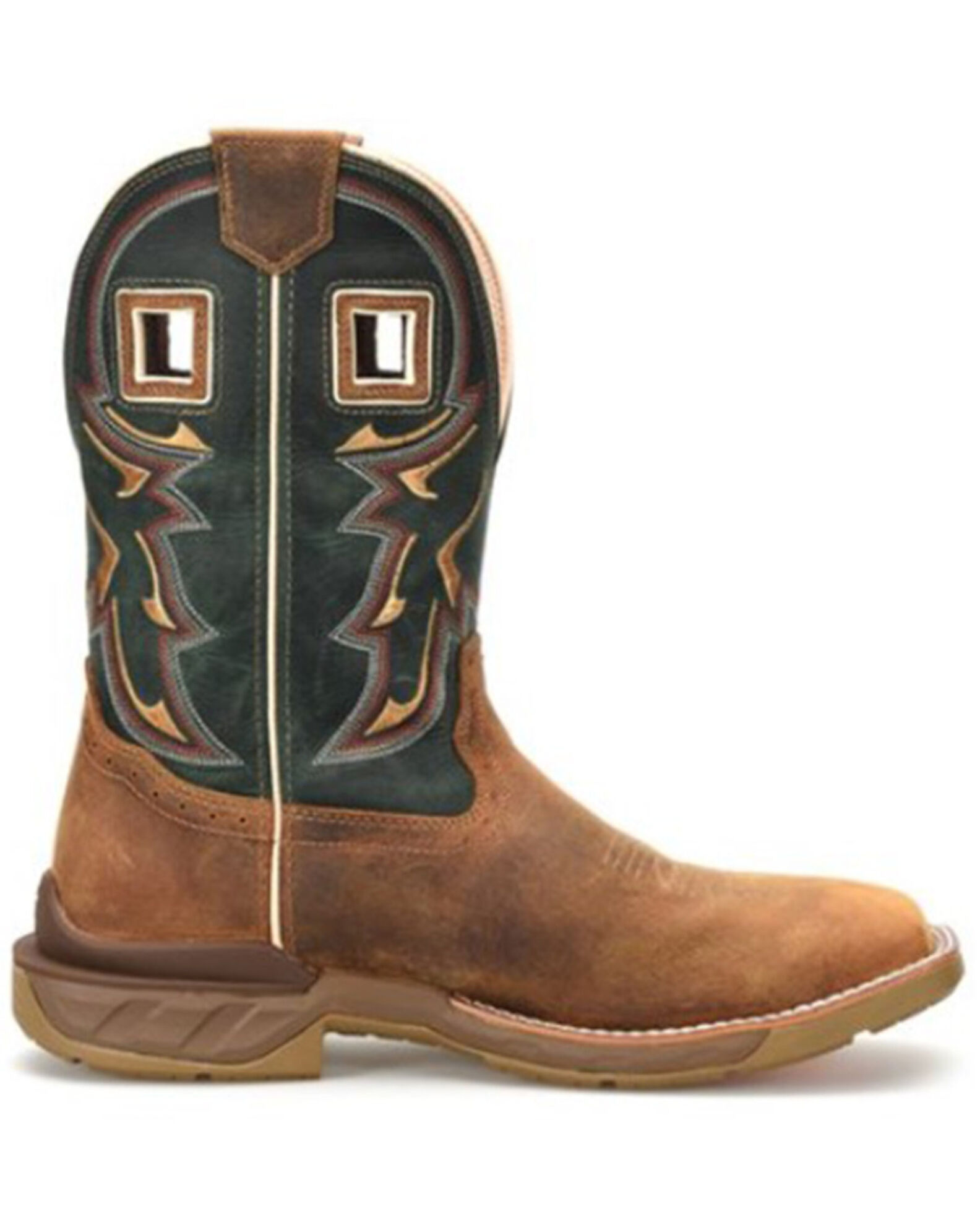 Image #2 - Double H Men's Kerrick Western Work Boots - Composite Toe, Brown, hi-res