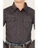 Image #3 - Cody James Boys' Dotted Long Sleeve Snap Western Shirt, Dark Blue, hi-res