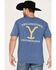 Image #4 - Changes Men's Logo Vintage T-Shirt, Navy, hi-res