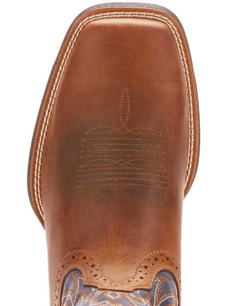 Image #4 - Ariat Men's Sidebet Western Performance Boots - Broad Square Toe , Brown, hi-res