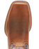 Image #4 - Ariat Men's Sidebet Western Performance Boots - Broad Square Toe , Brown, hi-res
