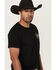 Image #3 - Cody James Men's Manolito Short Sleeve Graphic T-Shirt, Black, hi-res