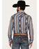 Image #4 - Rock & Roll Denim Men's Southwestern Print Long Sleeve Stretch Western Snap Shirt, Multi, hi-res