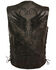 Image #2 - Milwaukee Leather Women's Stud & Wings Leather Vest - 5X, , hi-res