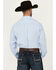 Image #4 - Ariat Men's 360 Airflow Solid Long Sleeve Button-Down Western Shirt, Light Blue, hi-res