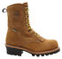 Image #2 - Georgia Boot Men's Insulated Gore-Tex Waterproof Logger Work Boots - Steel Toe, Saddle Tan, hi-res