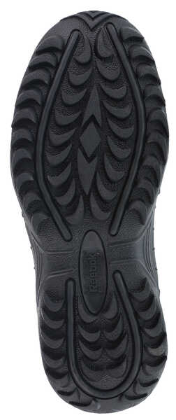Image #5 - Reebok Men's Stealth 8" Lace-Up Black Side-Zip Work Boots - Soft Toe , Black, hi-res