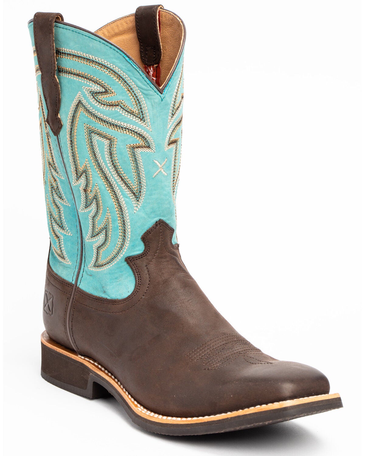 extra wide square toe boots