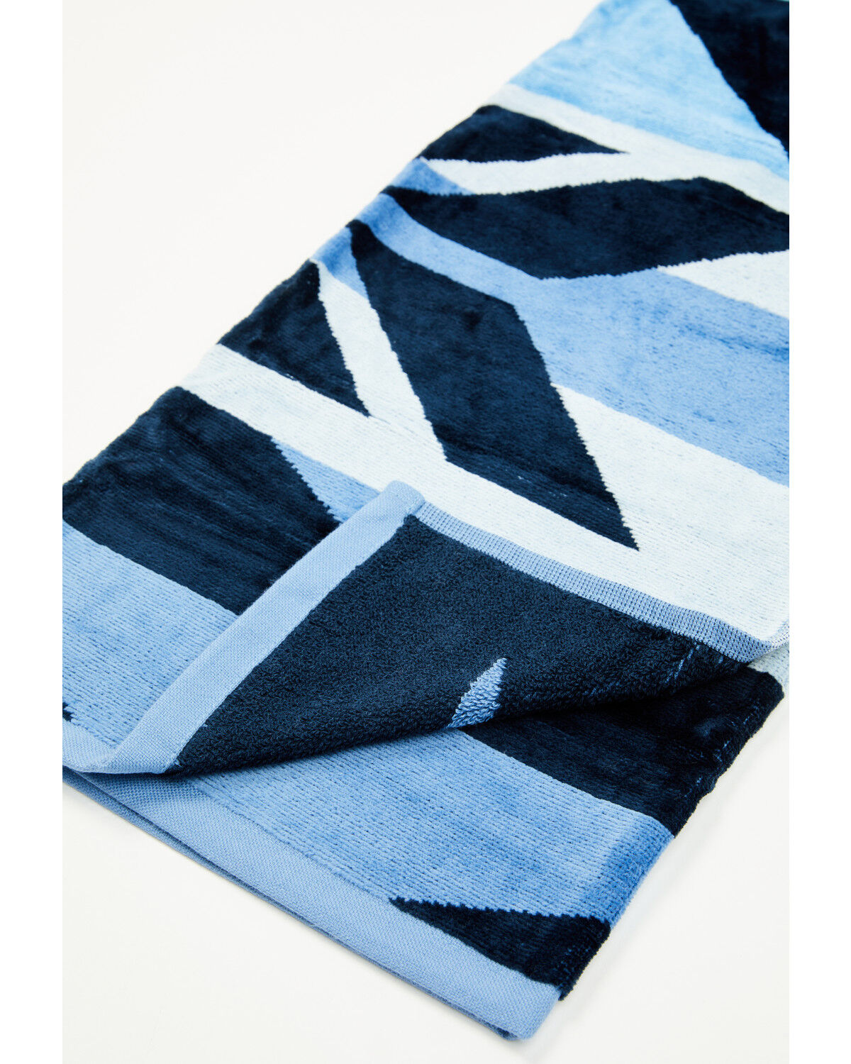Image #4 - Boot Barn Southwestern Print Beach Towel, Navy, hi-res