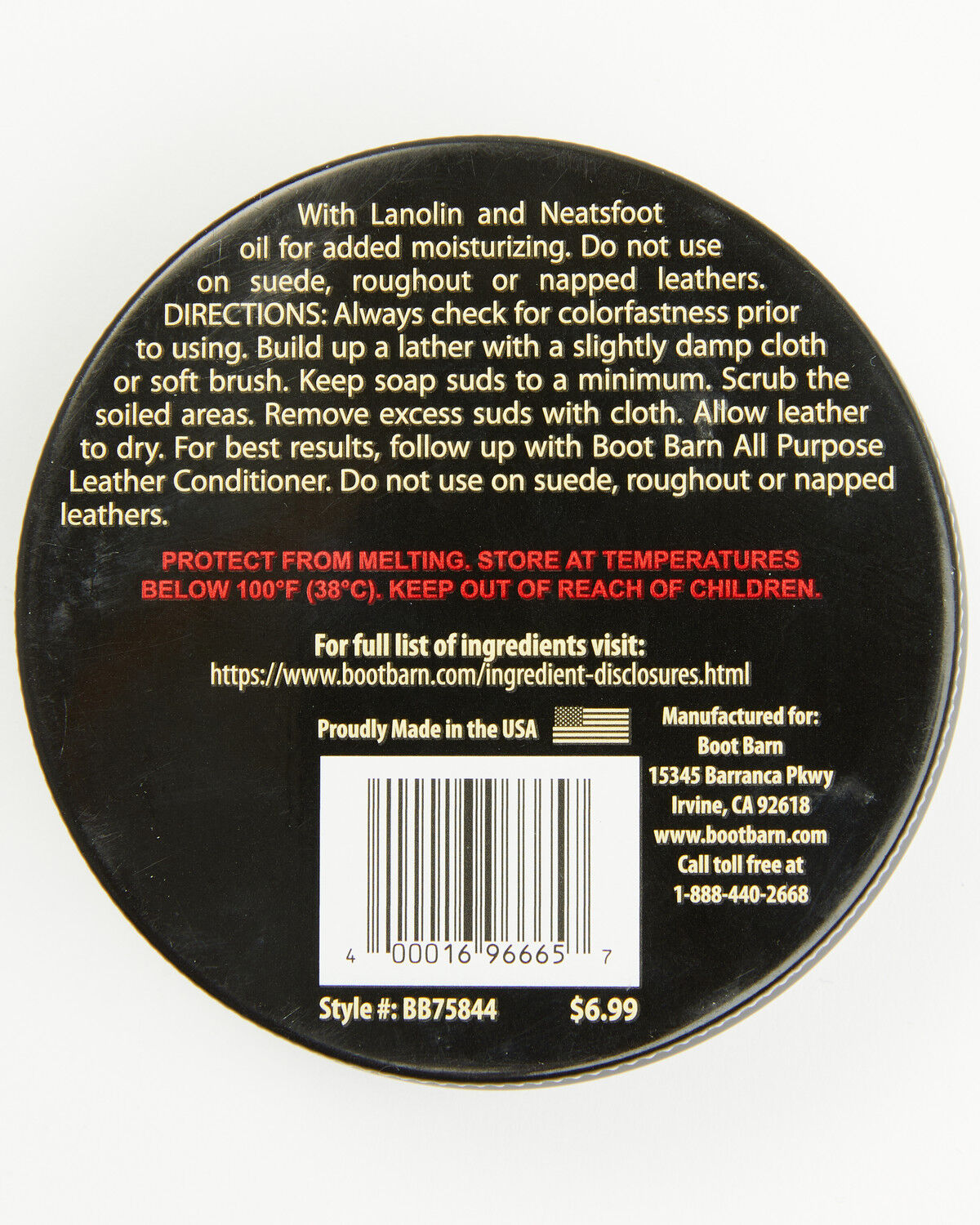 Image #3 - Boot Barn Saddle Soap, No Color, hi-res