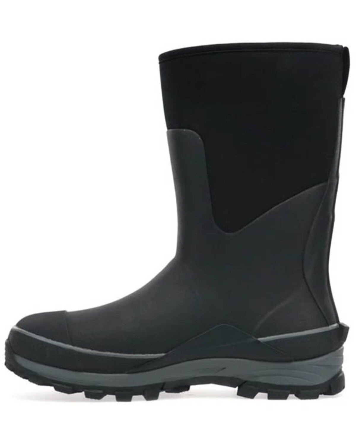 Image #3 - Frontier Men's Neoprene Mid Cold Weather Waterproof Boots - Round Toe, Black, hi-res