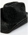 Image #2 - Wonderwest Women's Black Rhinestone Western Hat, Black, hi-res