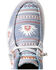 Image #4 - Ariat Men's Hilo Sendero Casual Shoes - Moc Toe , Blue, hi-res