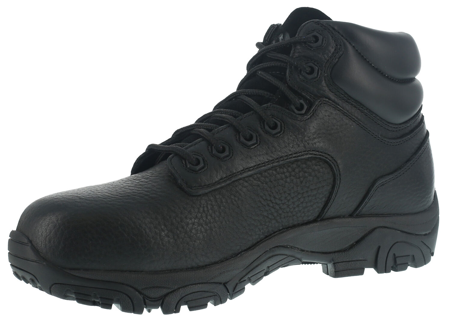 Image #2 - Iron Age Men's Trencher Non-Metallic Work Boots - Composite Toe, Black, hi-res