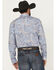 Image #4 - Stetson Men's Paisley Print Long Sleeve Snap Western Shirt, Blue, hi-res