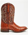Image #2 - Cody James Men's Montana Exotic Caiman Western Boots - Broad Square Toe, Cognac, hi-res