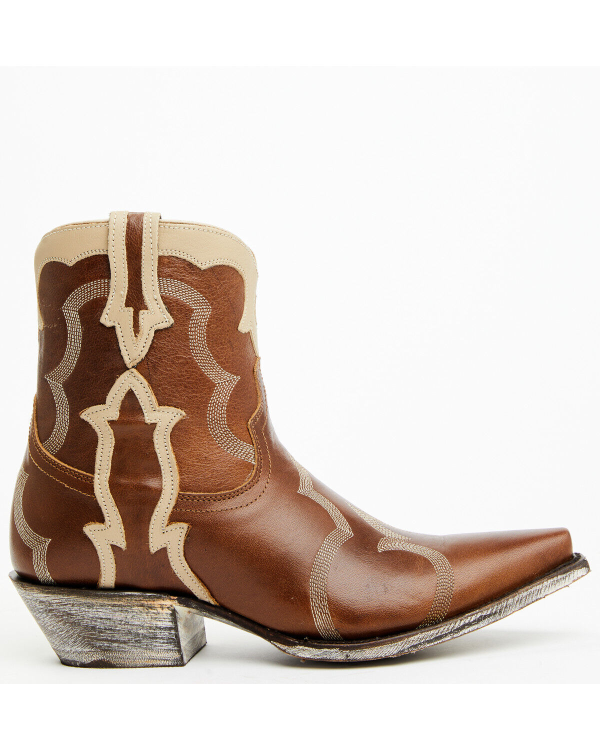 Image #2 - Caborca Silver by Liberty Black Women's Mossil Fashion Booties - Snip Toe, Tan, hi-res