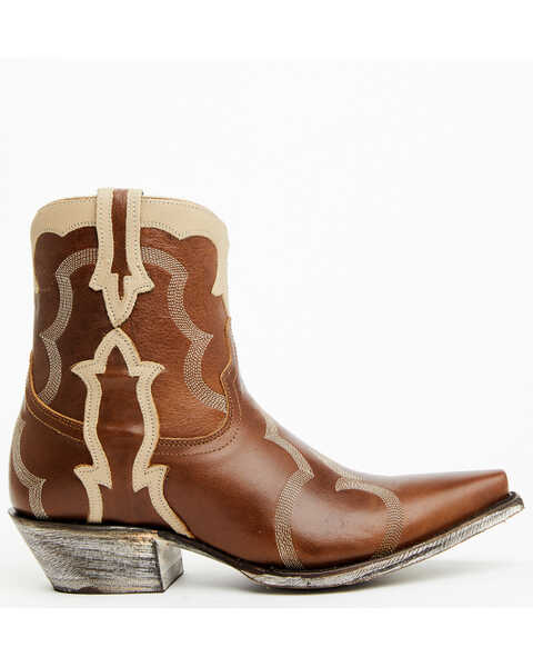 Image #2 - Caborca Silver by Liberty Black Women's Mossil Fashion Booties - Snip Toe , Tan, hi-res