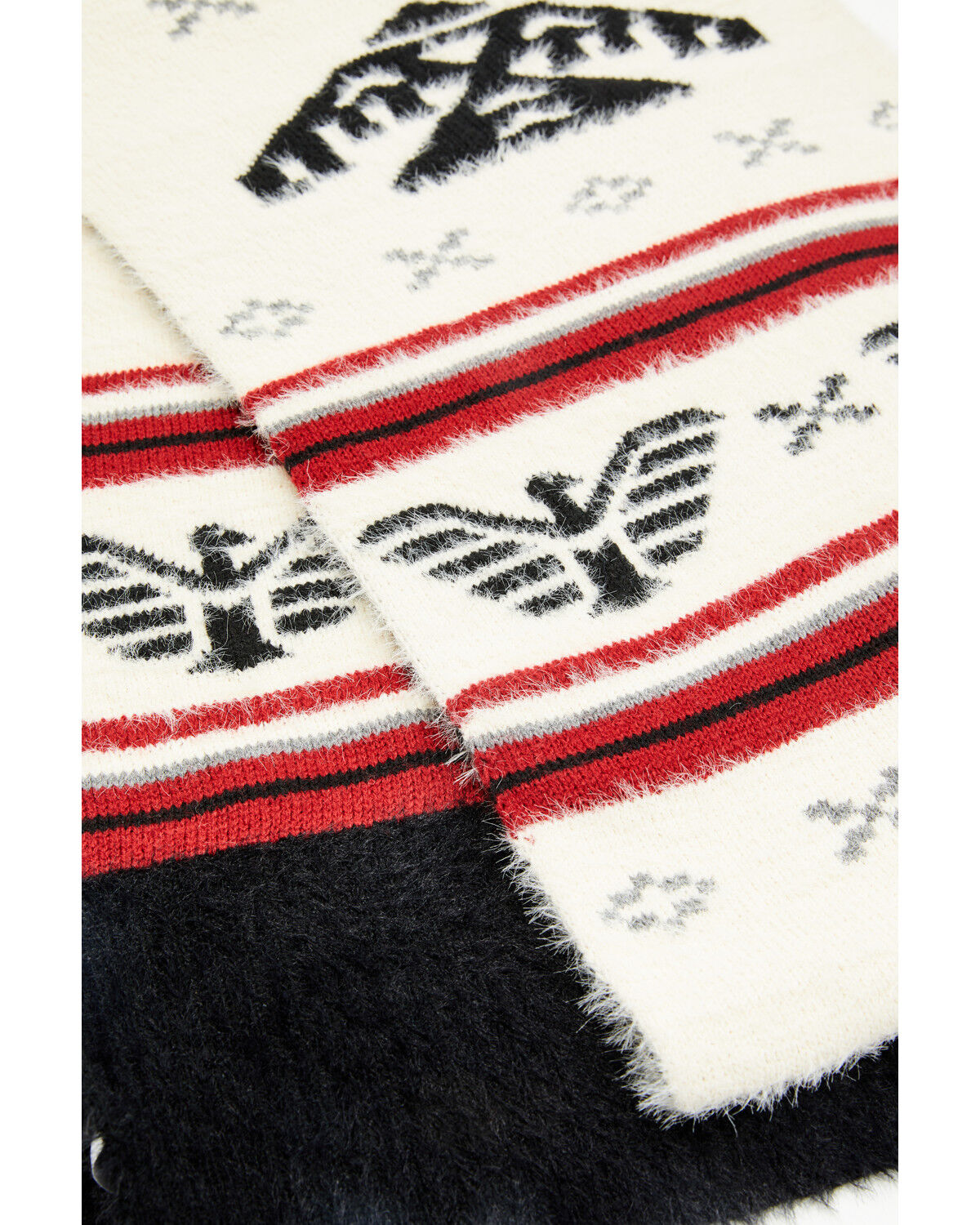 Image #3 - Idyllwind Women's Rialto Thunderbird Southwestern Print Scarf, Black, hi-res