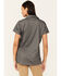 Image #4 - Ariat Women's Rebar Foreman Short Sleeve Polo Shirt, Charcoal, hi-res